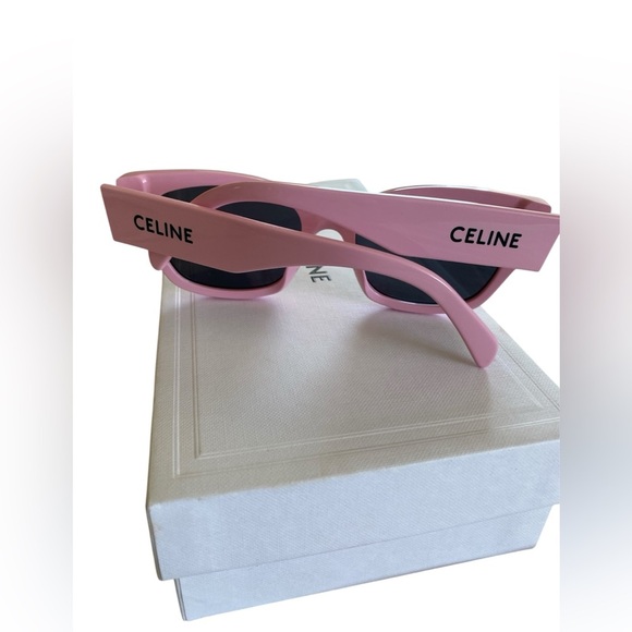 💗 AUTHENTIC CELINE Paris Pink Sunglasses – Authentic, Rare & Chic 💗 - Picture 4 of 11